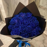 Glitrende evighedsrosebuket - Romantiske kunstige blomster