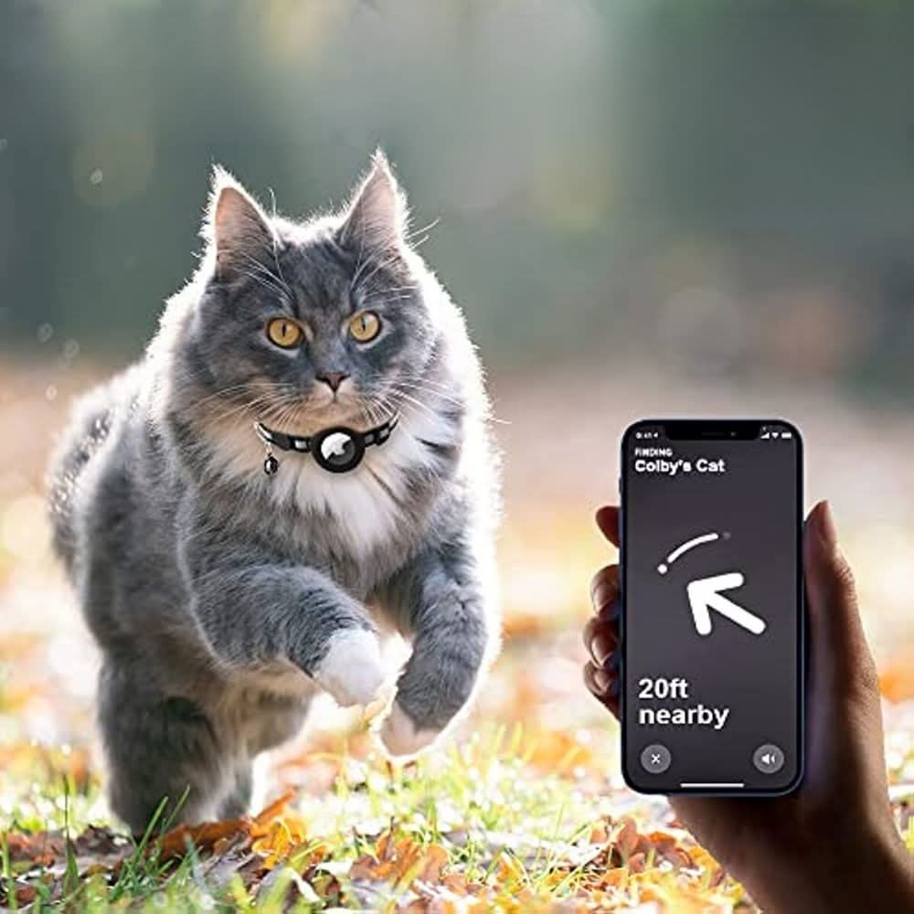 GPS-halsbånd til katte med refleksdesign