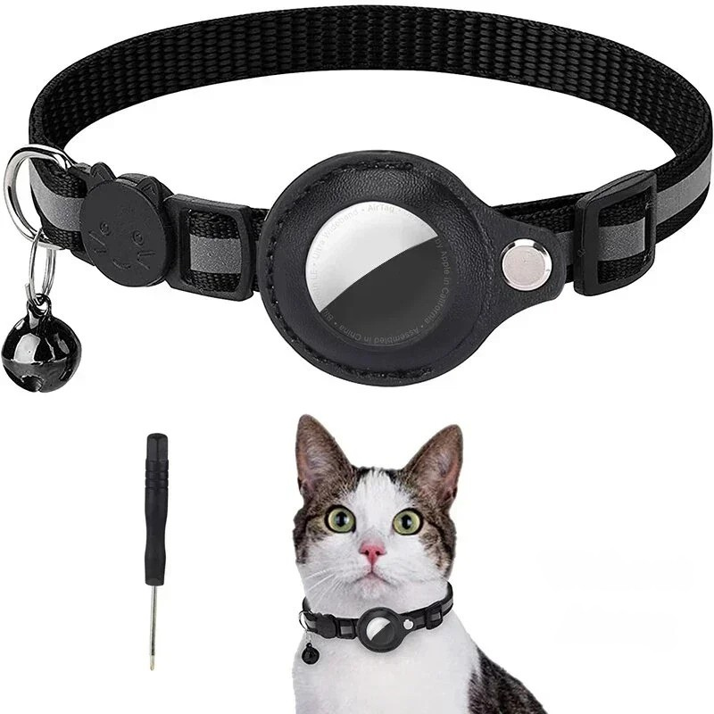 GPS-trackerhalsbånd til hund og kat - realtidsplacering