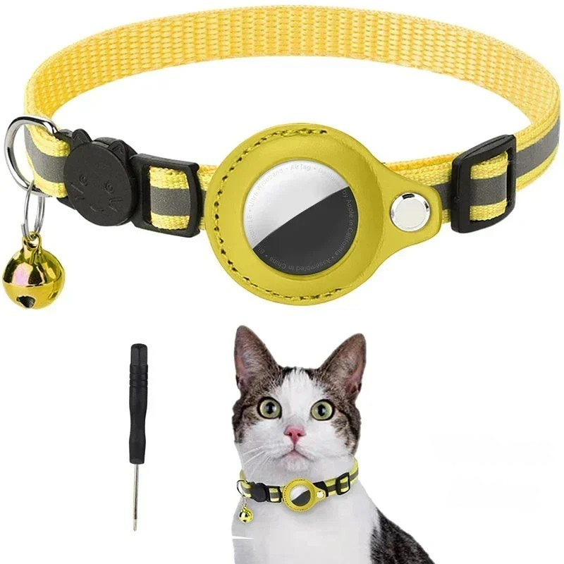GPS-trackerhalsbånd til hund og kat - realtidsplacering
