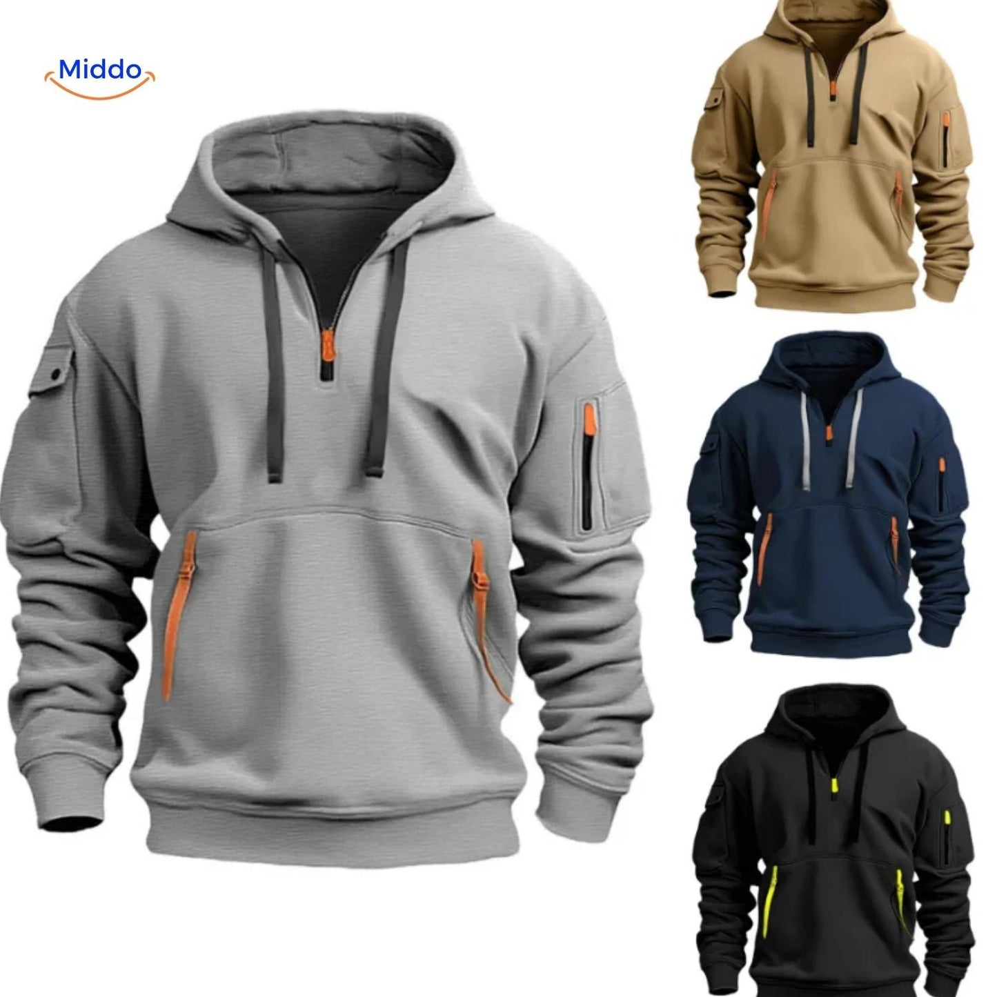 Hættetrøje | Komfortabel, slidstærk, stilfuld og praktisk