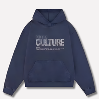 Hættetrøje med For The Culture -grafik