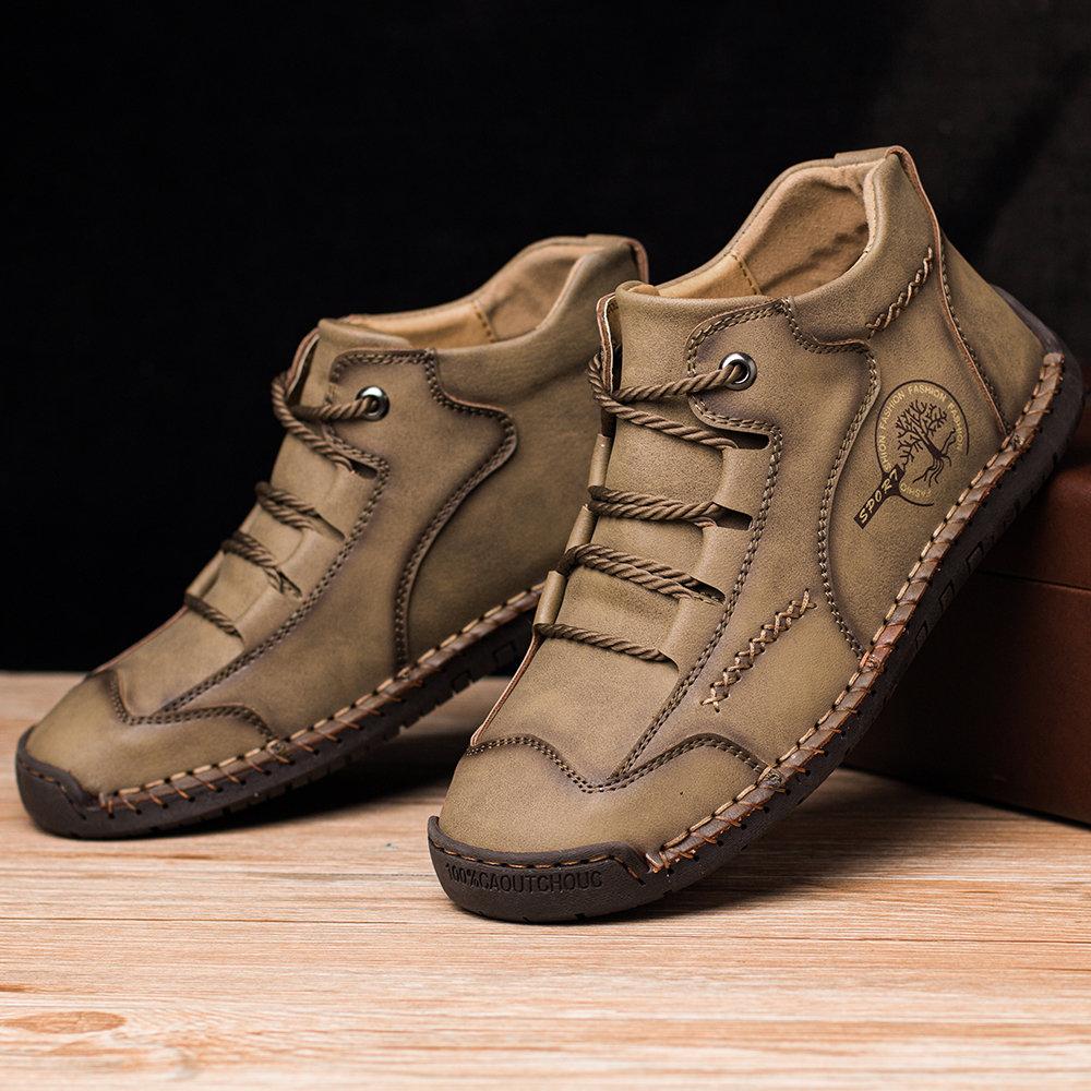 Håndlavede ortopædiske vintage-herrestøvler