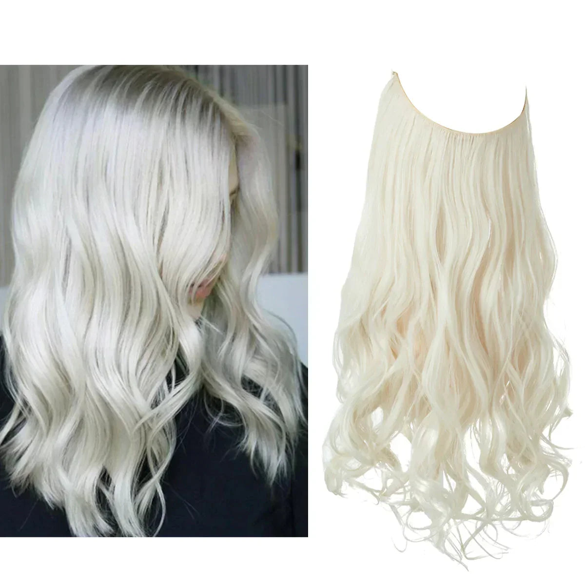 Hårforlængelse i ægte hår - Brun og blond extensions