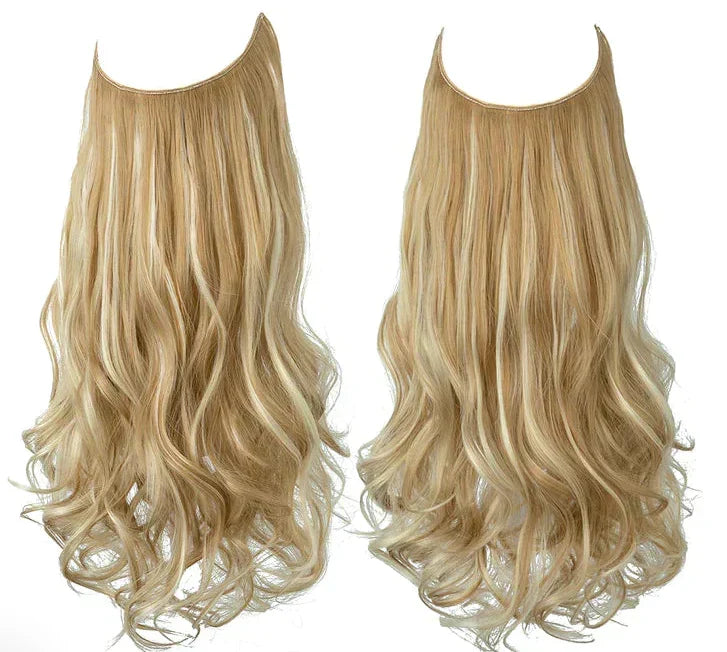 Hårforlængelse i ægte hår - Brun og blond extensions