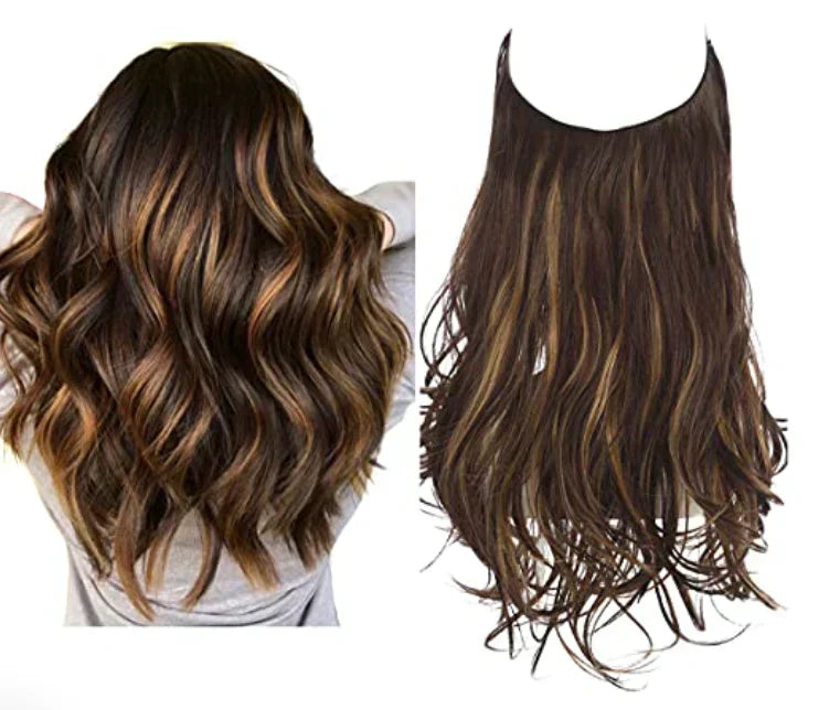 Hårforlængelse i ægte hår - Brun og blond extensions