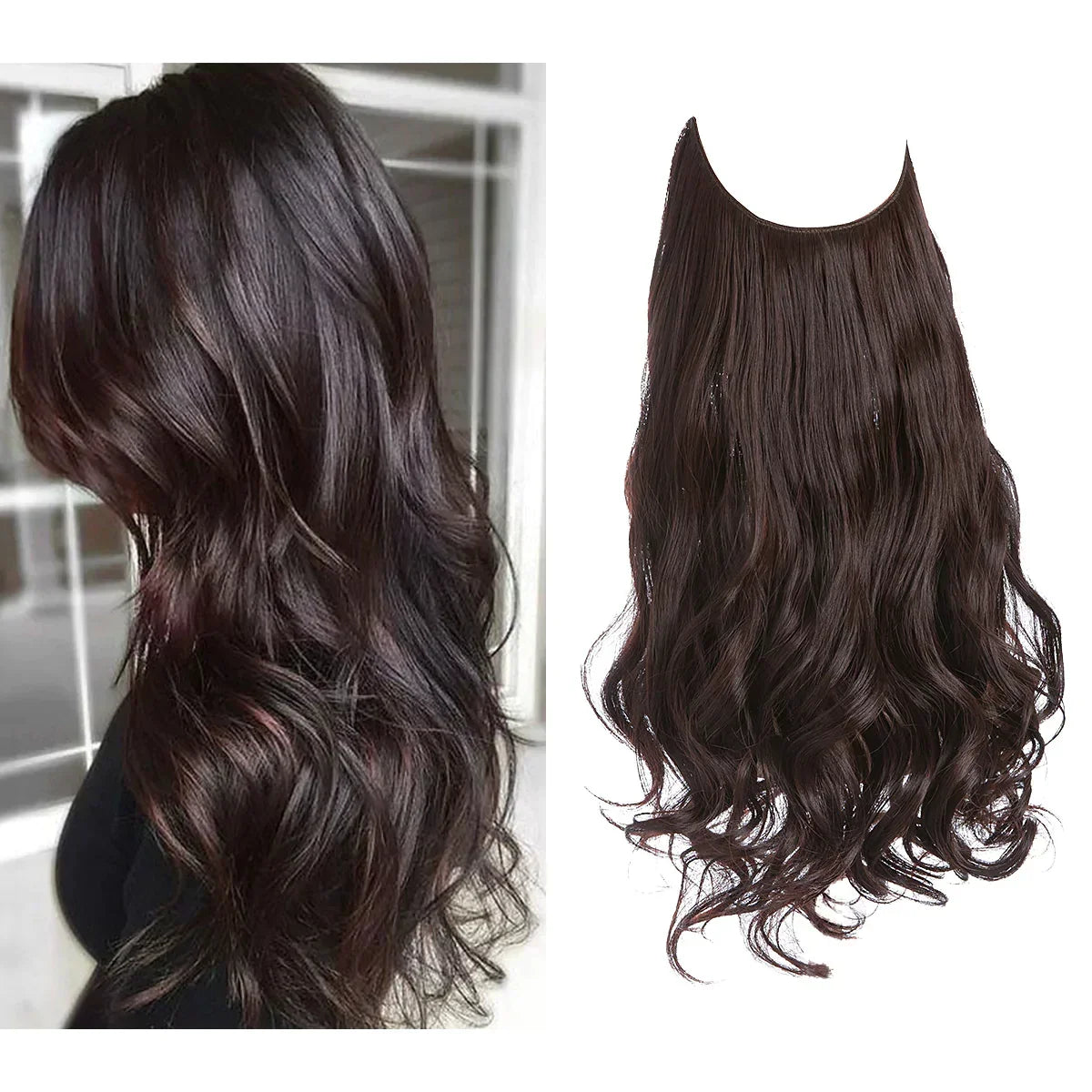 Hårforlængelse i ægte hår - Brun og blond extensions