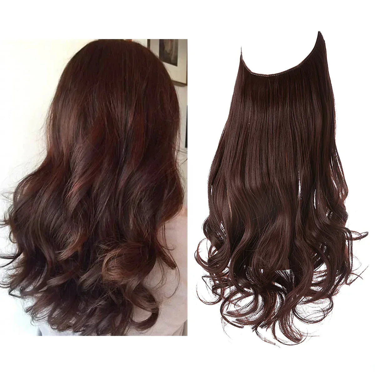 Hårforlængelse i ægte hår - Brun og blond extensions