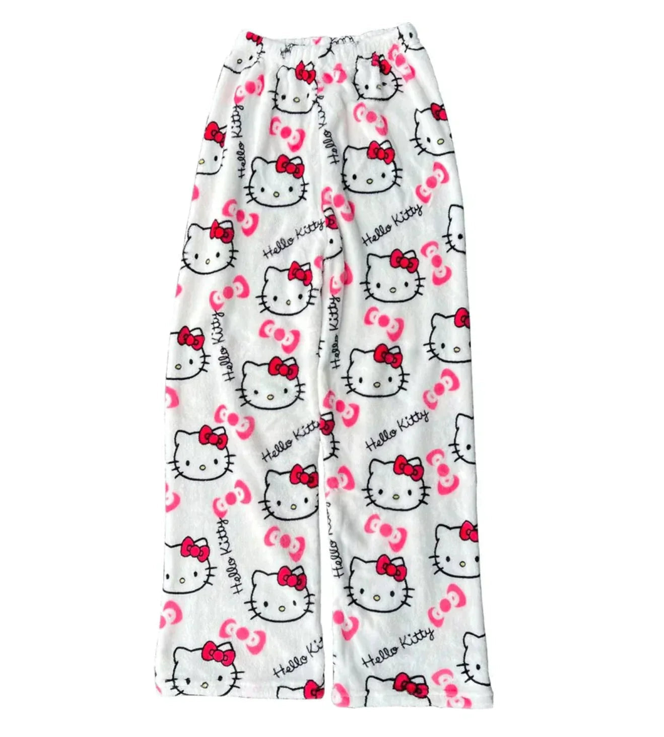 Hello Kitty plyspyjamasbukser