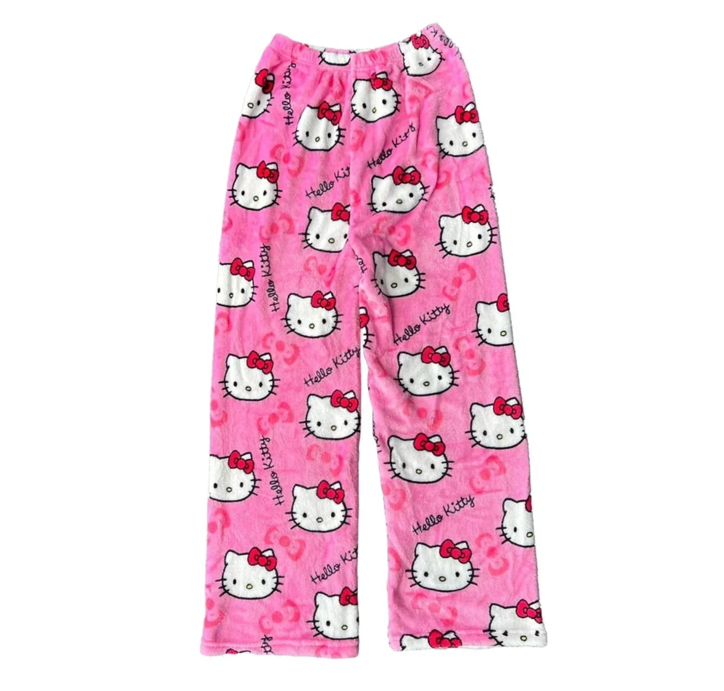 Hello Kitty plyspyjamasbukser