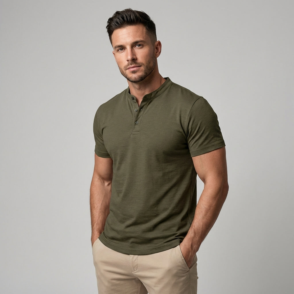 Henley-polo til herrer