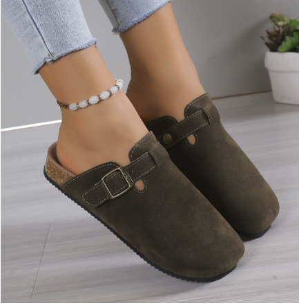 Herre slip-on træsko