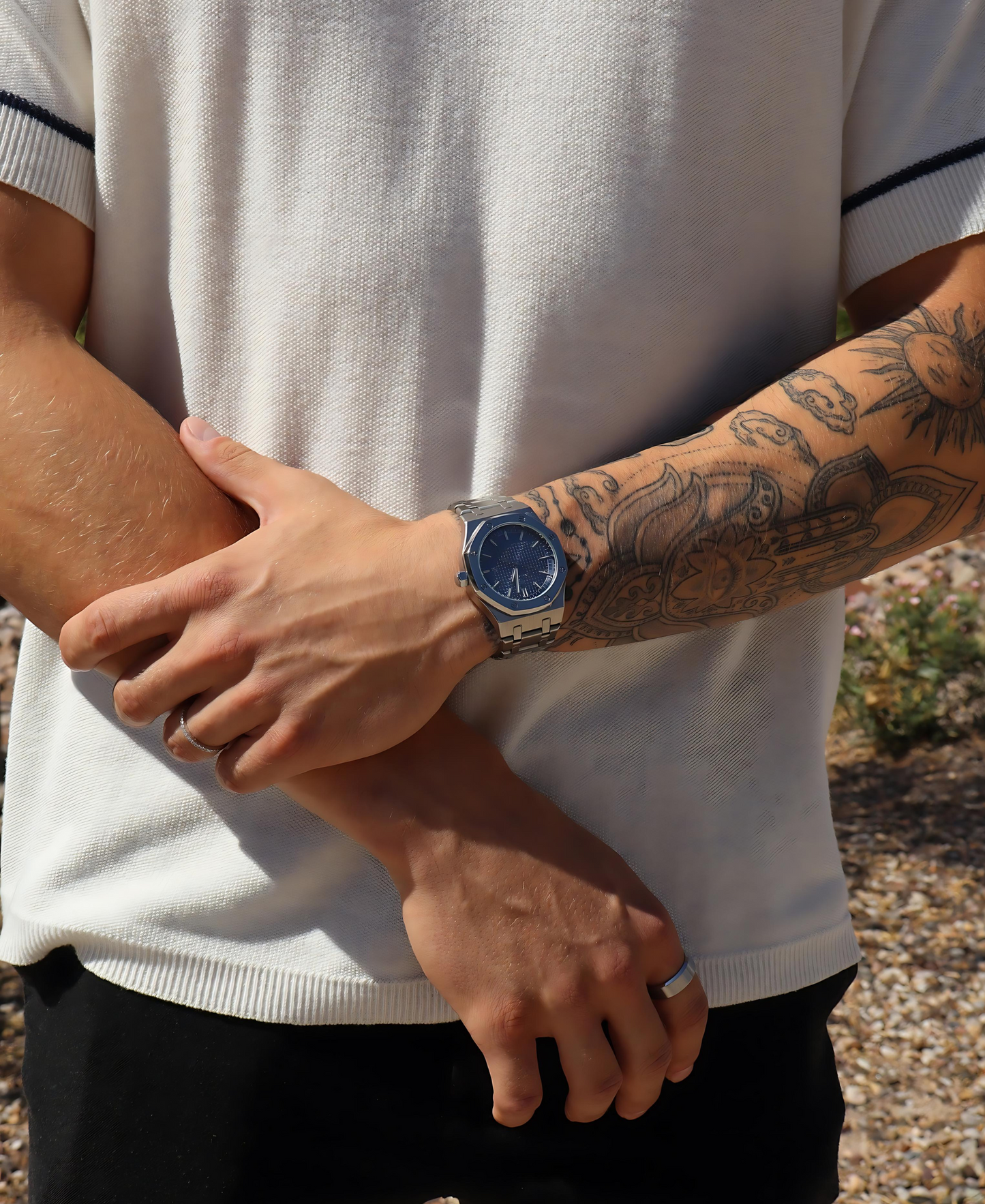 Herrearmbåndsur - 41 mm urkasse