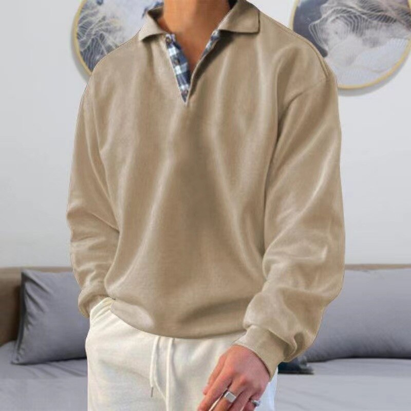 Herrepullover i klassisk design