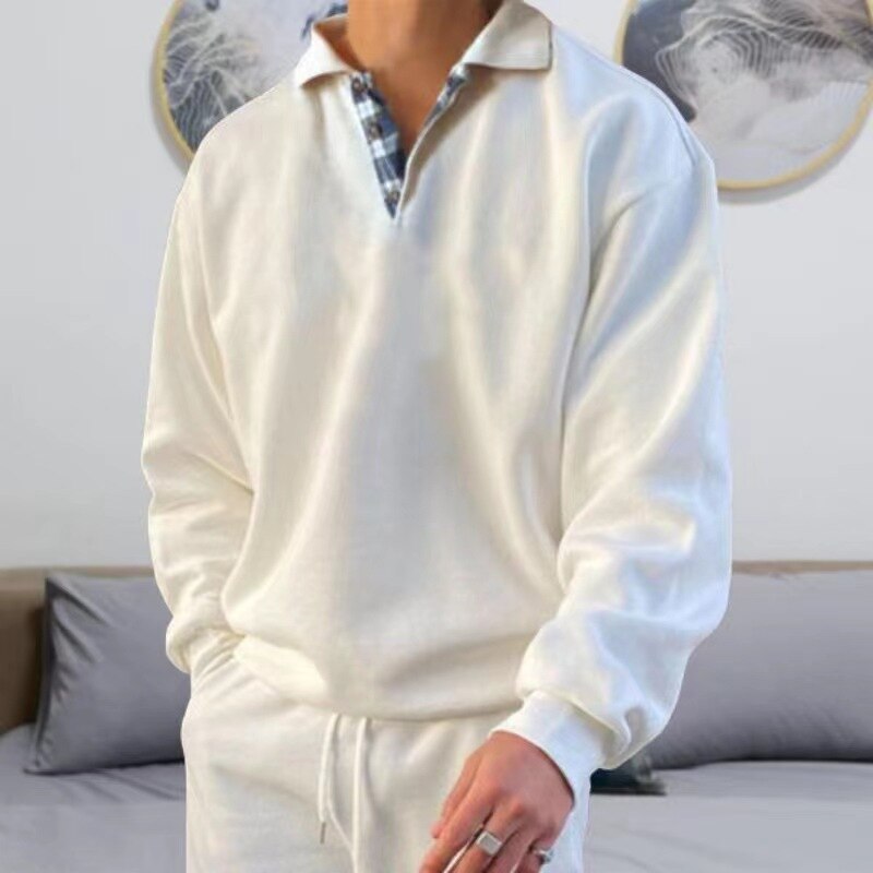 Herrepullover i klassisk design