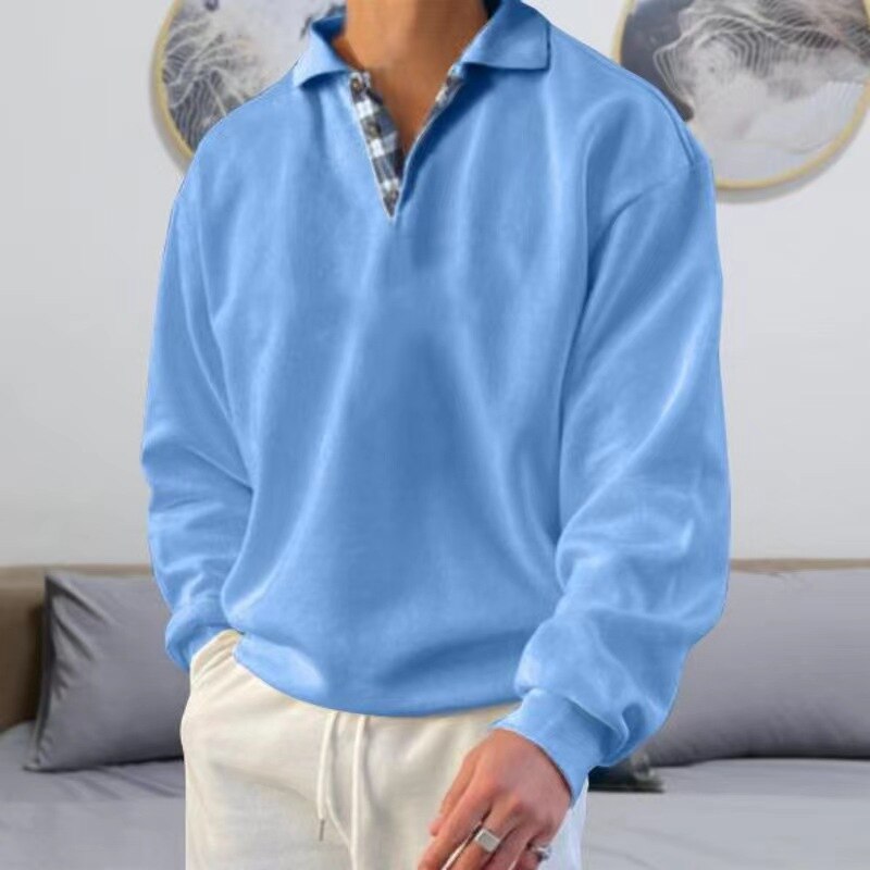 Herrepullover i klassisk design