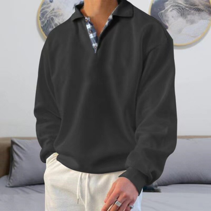 Herrepullover i klassisk design