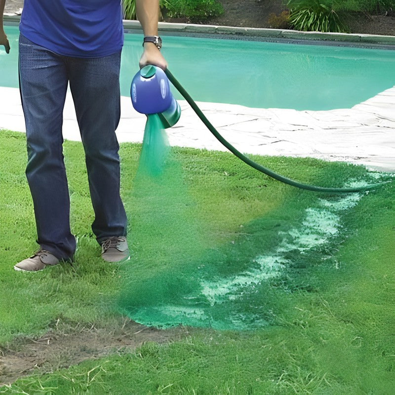 Hydro Mousse flydende græsfrø på spray | Nem påføring til plæner med bare pletter og hårdt belastede områder