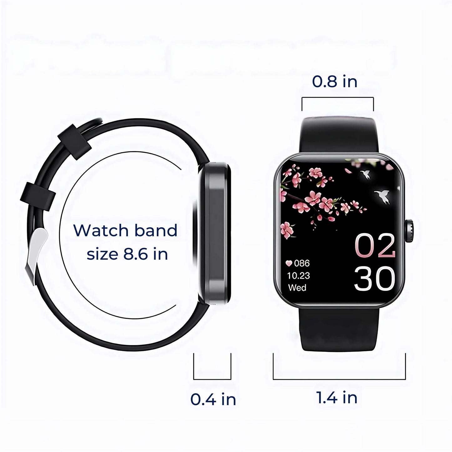 Ikke-invasivt smartwatch til blodsukker – overvågning i realtid, trendsporing og tilpassede advarsler