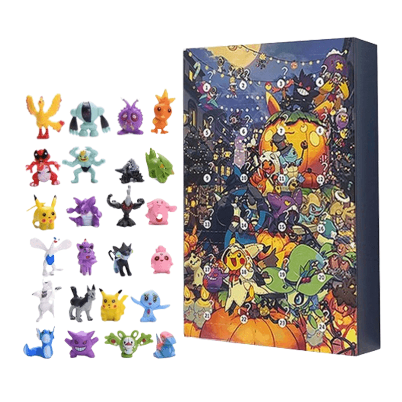 Juleadventskalender mysterieskrin - 24 figurer