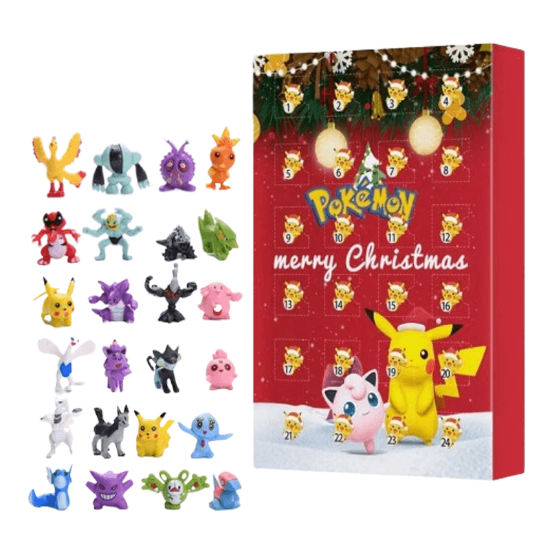 Juleadventskalender mysterieskrin - 24 figurer