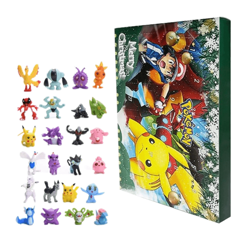 Juleadventskalender mysterieskrin - 24 figurer