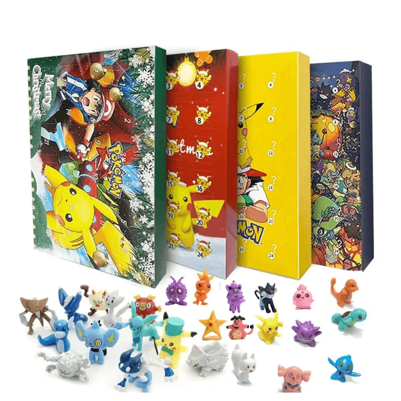Juleadventskalender mysterieskrin - 24 figurer