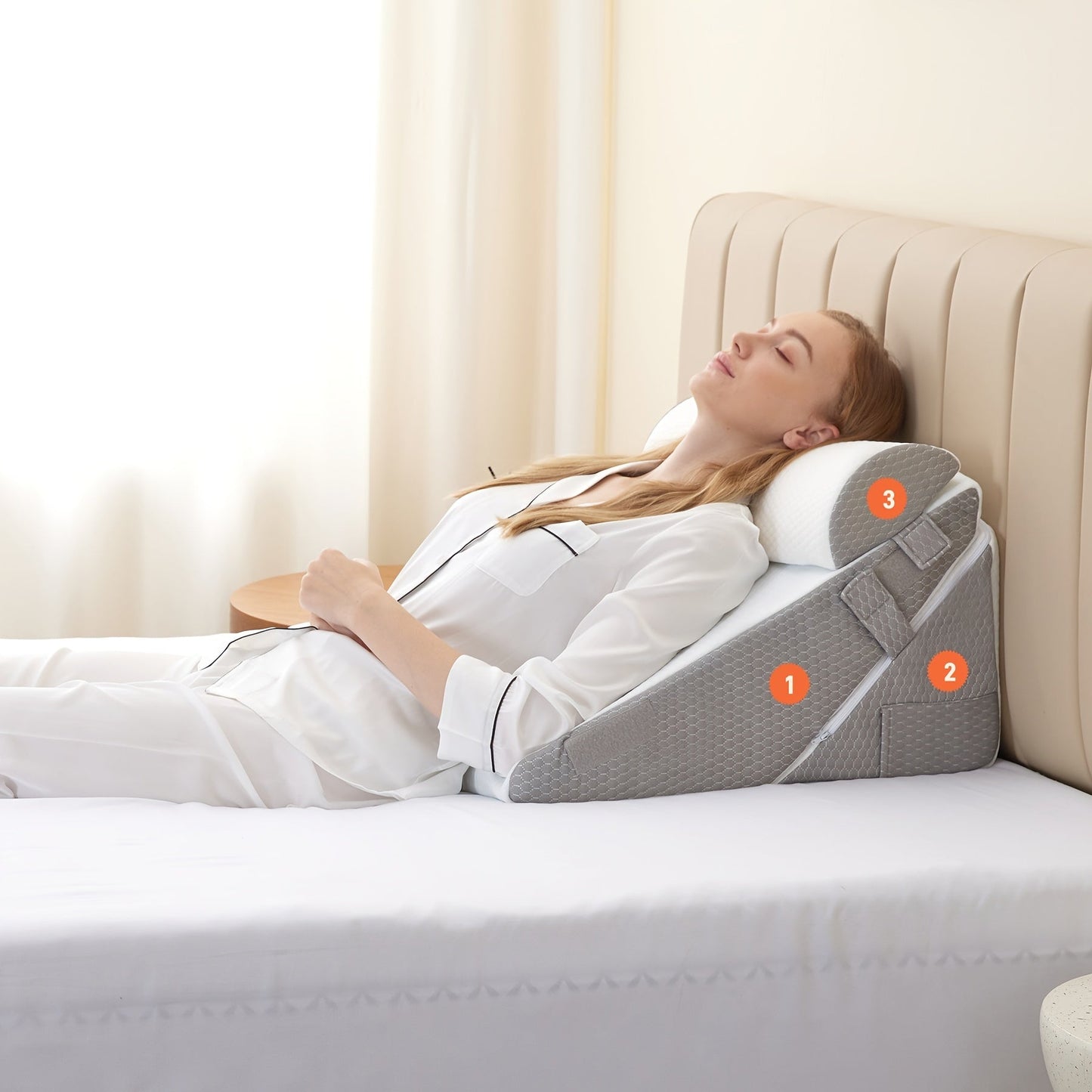 Justerbar kilepude – komfort og støtte til restitution
