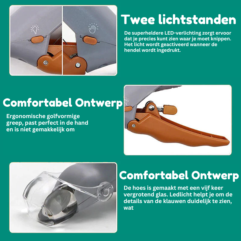 Kloklipper til hunde med quick-sensorer