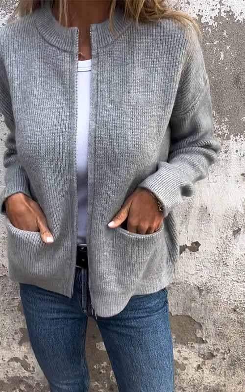 Komfortabel cardigan