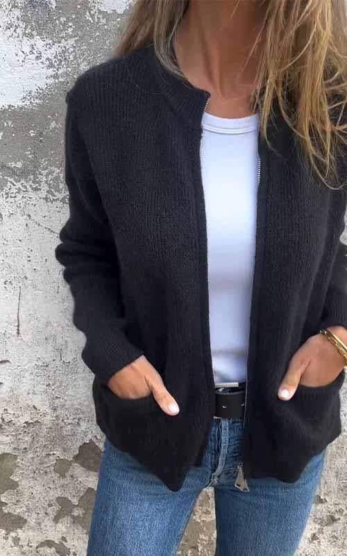 Komfortabel cardigan
