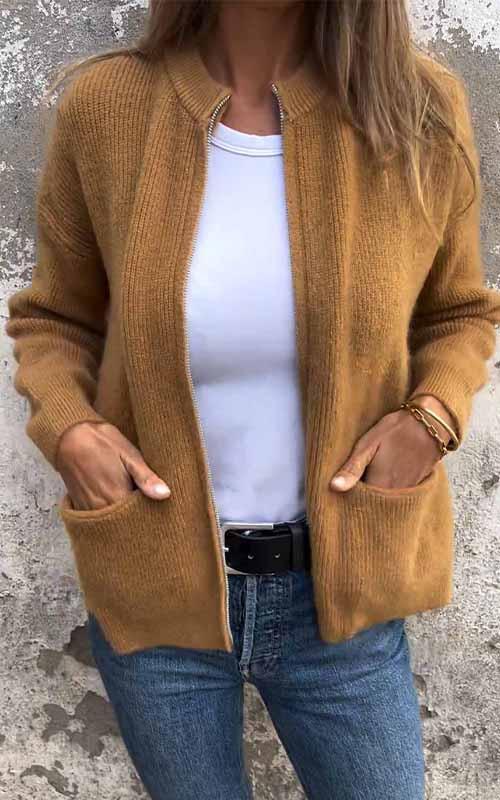 Komfortabel cardigan