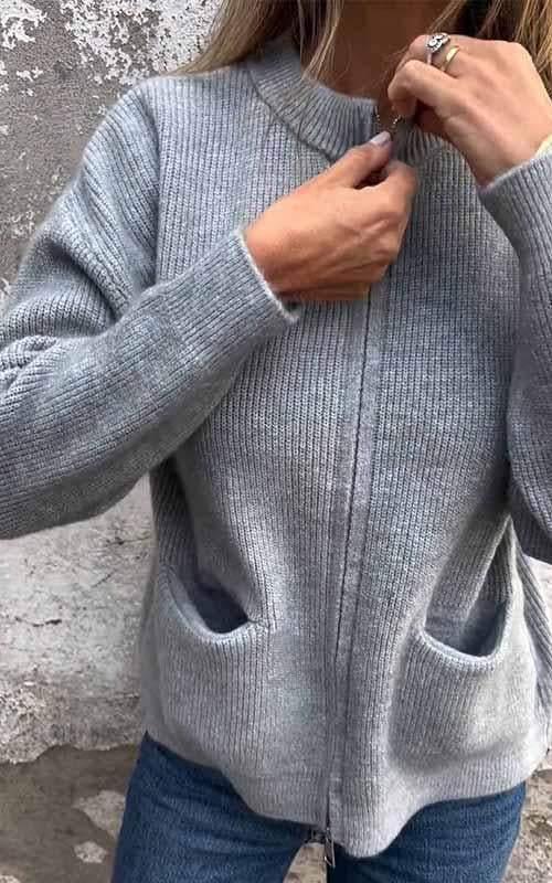 Komfortabel cardigan