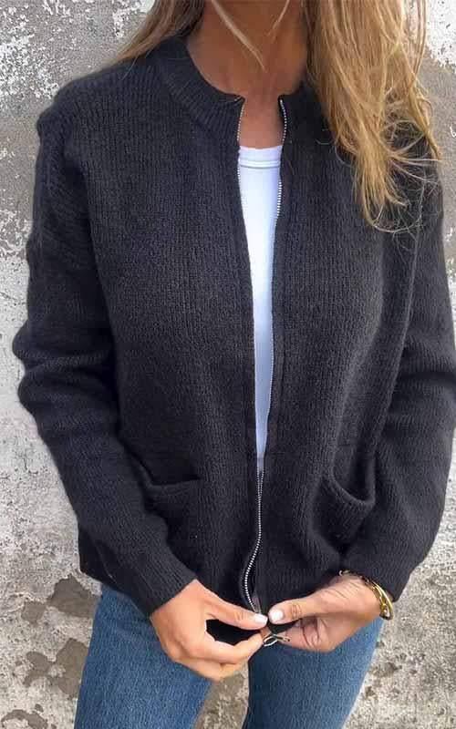 Komfortabel cardigan