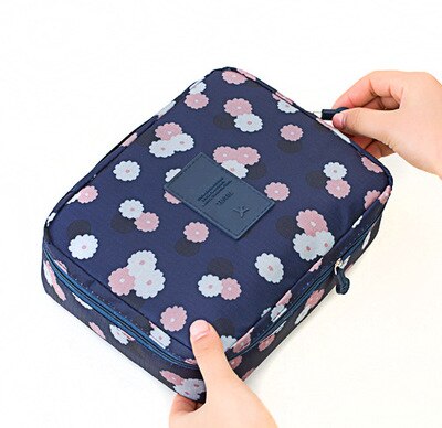 Kompakt vandtæt makeup-rejseorganiser