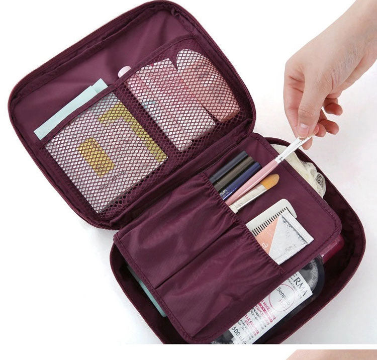 Kompakt vandtæt makeup-rejseorganiser