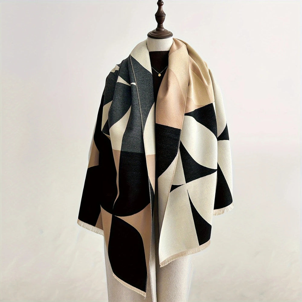 Konvertibel poncho-wrap
