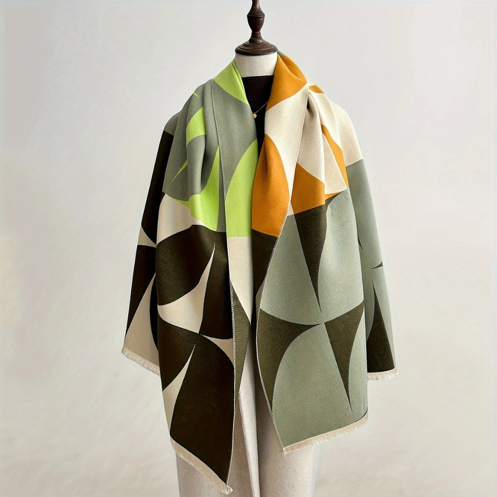 Konvertibel poncho-wrap