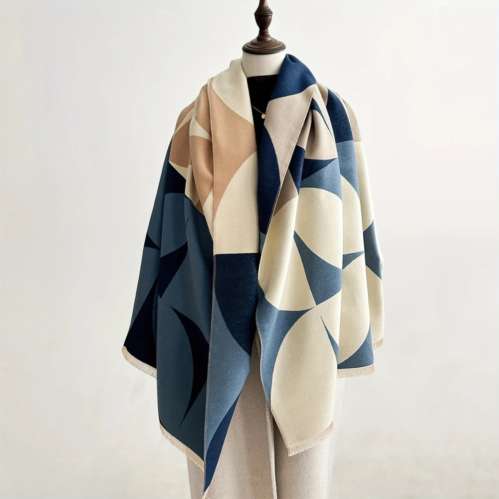 Konvertibel poncho-wrap