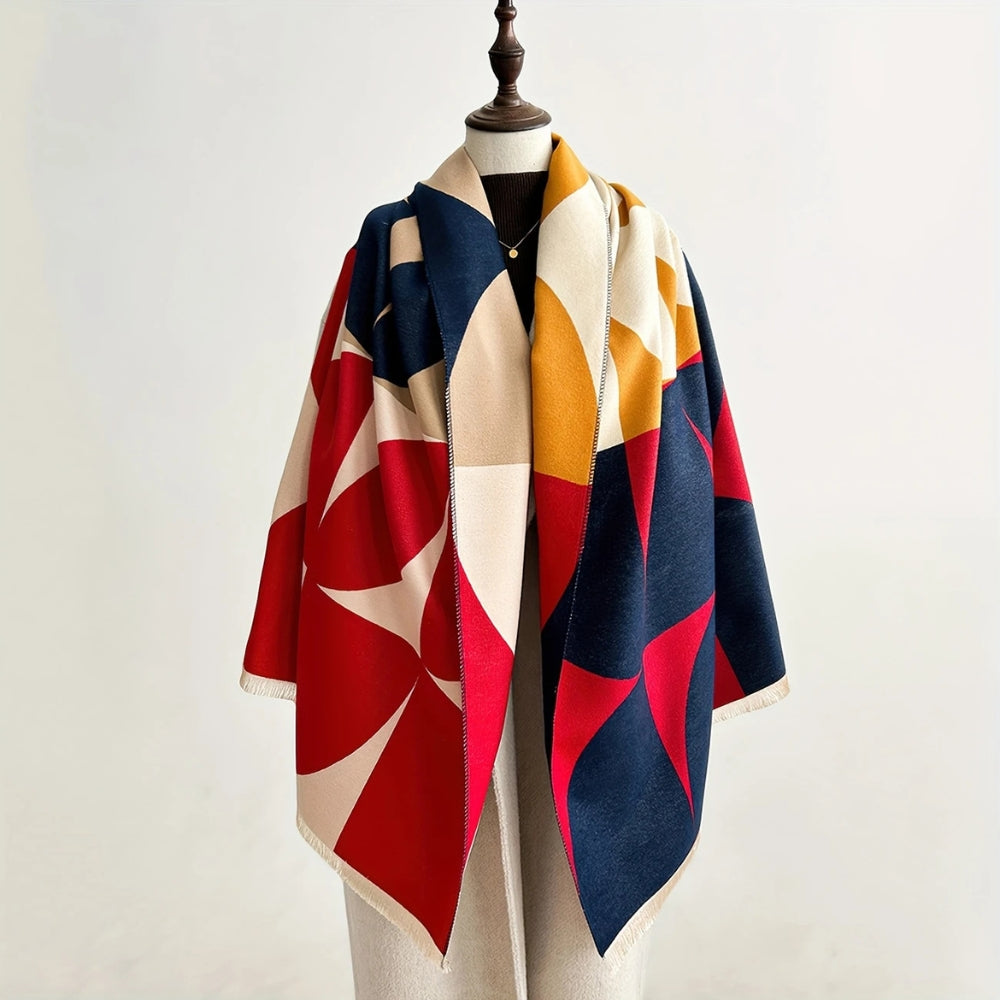 Konvertibel poncho-wrap