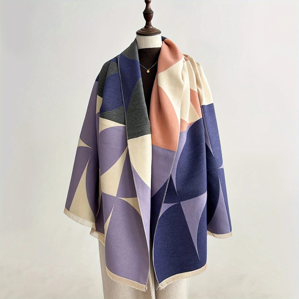 Konvertibel poncho-wrap