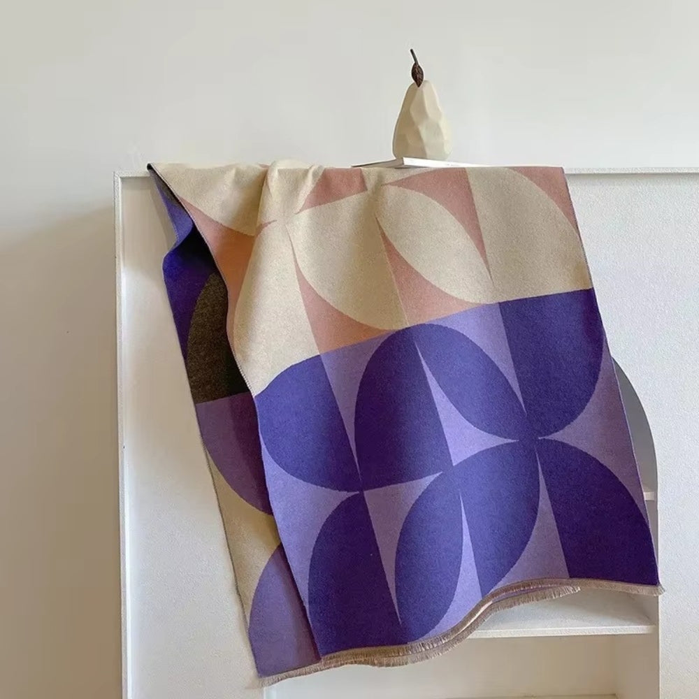 Konvertibel poncho-wrap