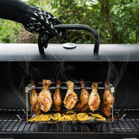 Kyllingelårsholder – Perfekte kyllingelår til grillen