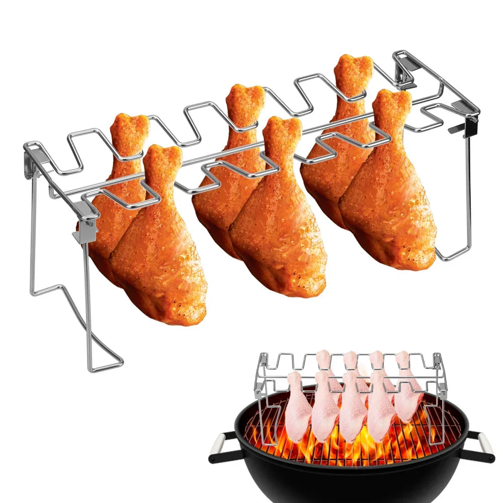Kyllingelårsholder – Perfekte kyllingelår til grillen