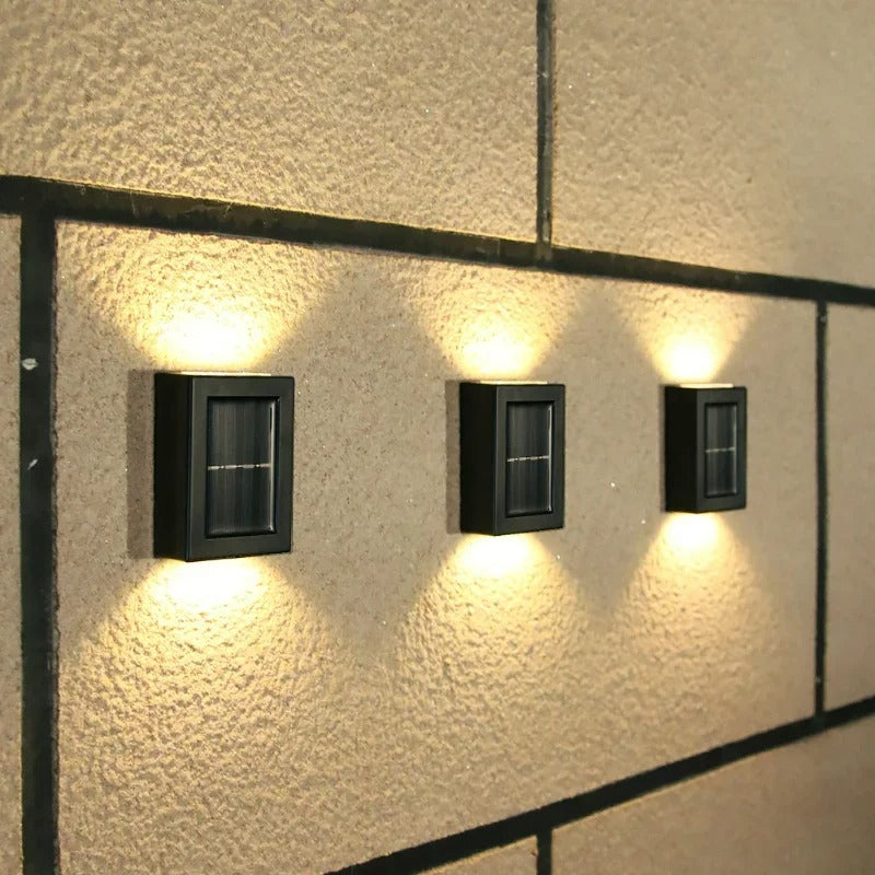 LED-væglamper – Soldrevne og vejrbestandige