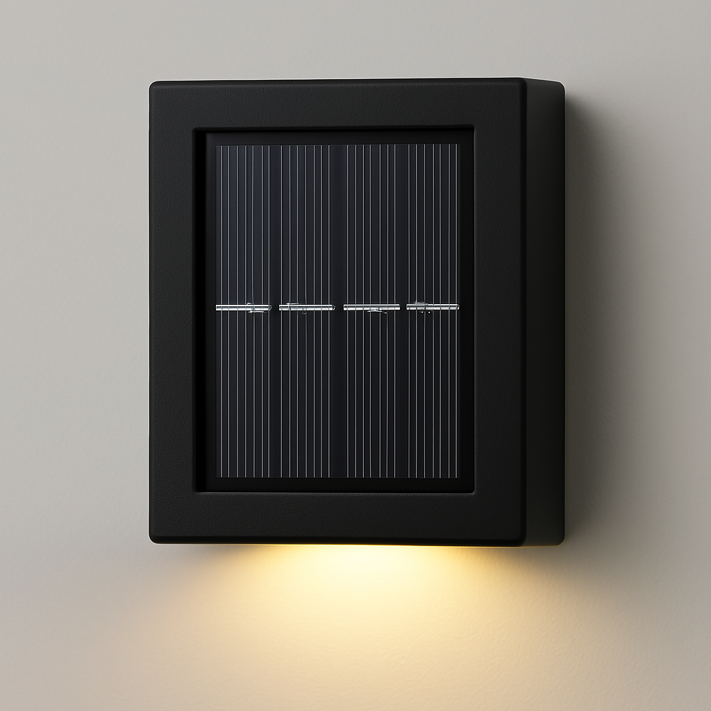 LED-væglamper – Soldrevne og vejrbestandige
