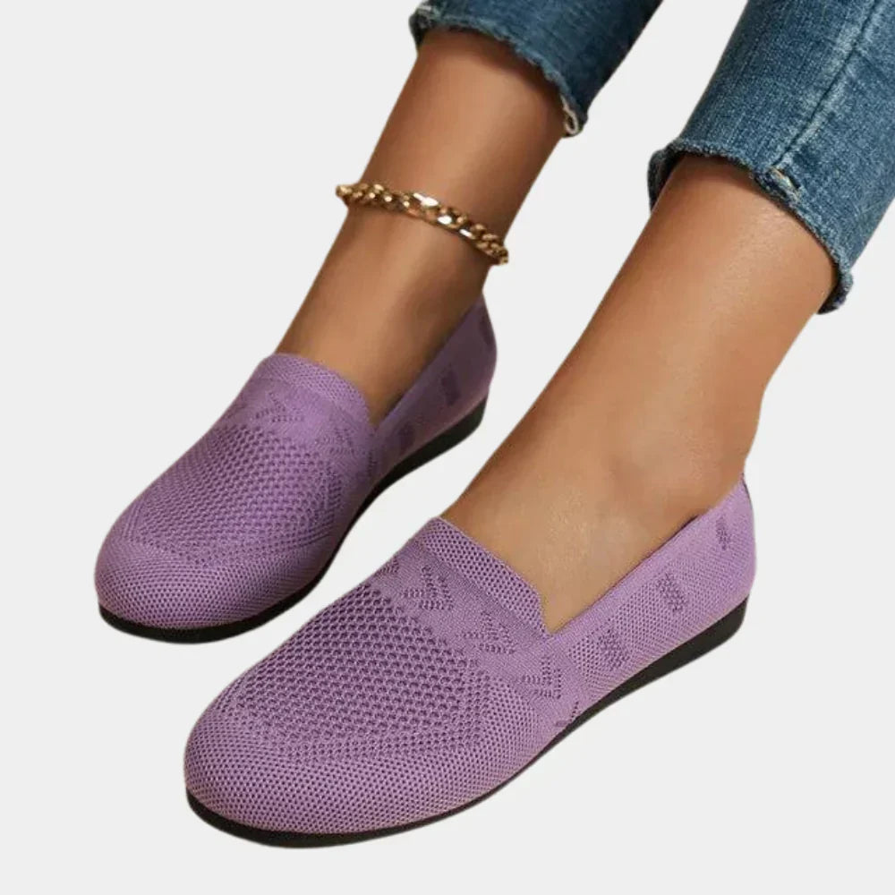 Lette strikkede loafers