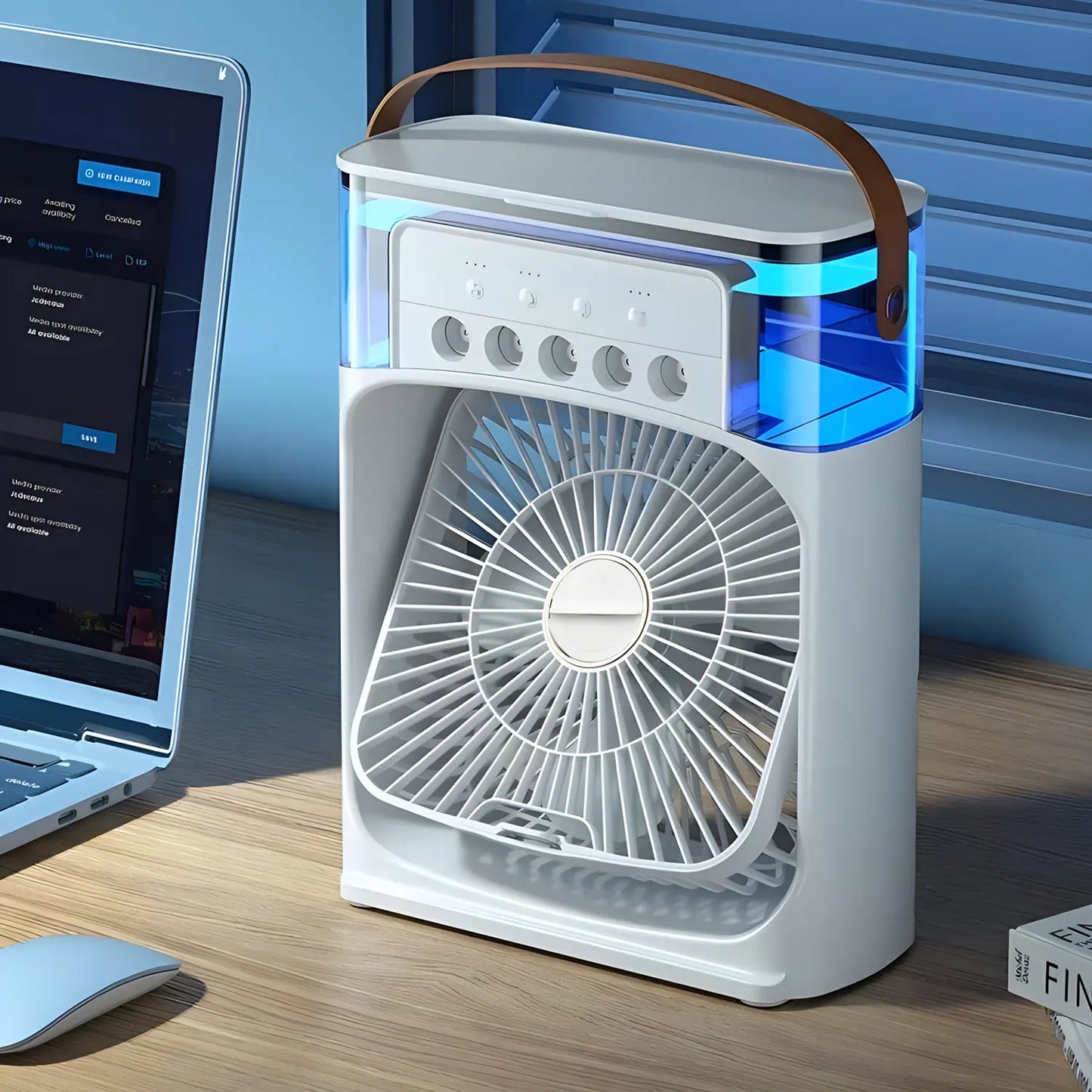 Luftkøler-ventilator med natlysfunktion