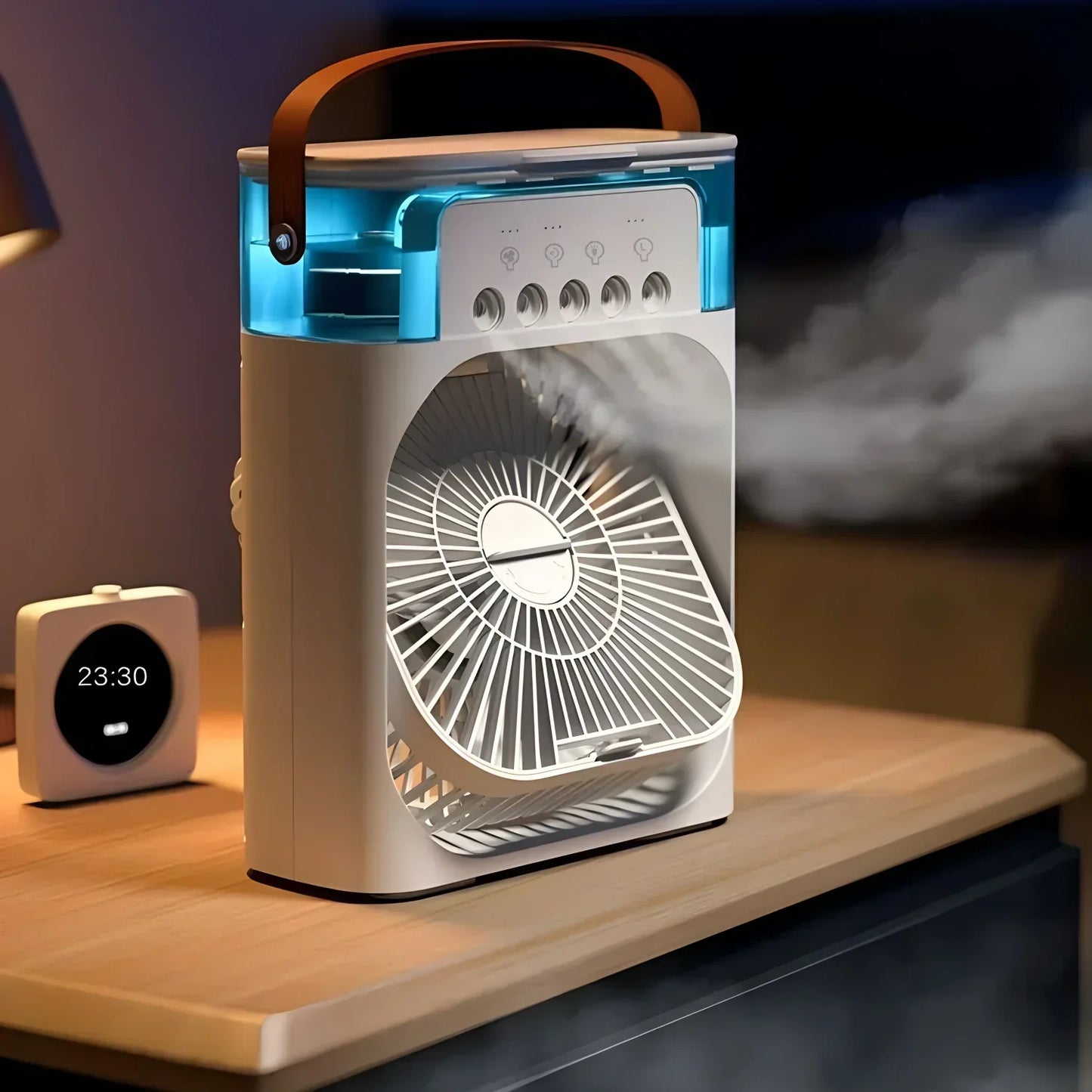 Luftkøler-ventilator med natlysfunktion