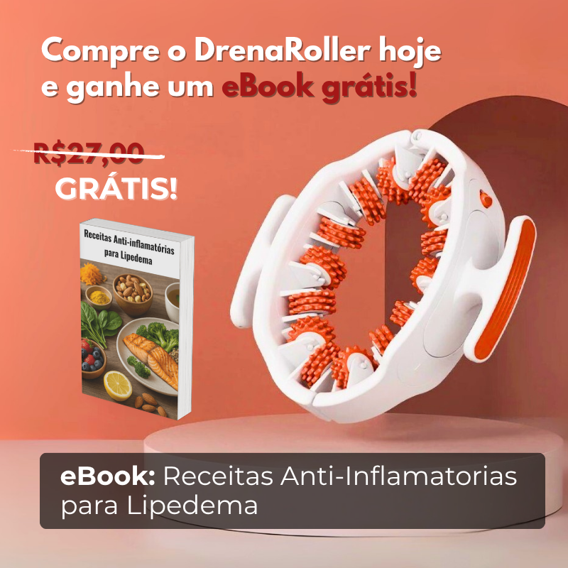 Lymfedrænagerulle – Lymfemassageapparat til lipødem og cellulite